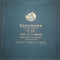HMV : Cortot - Schumann Piano Trio